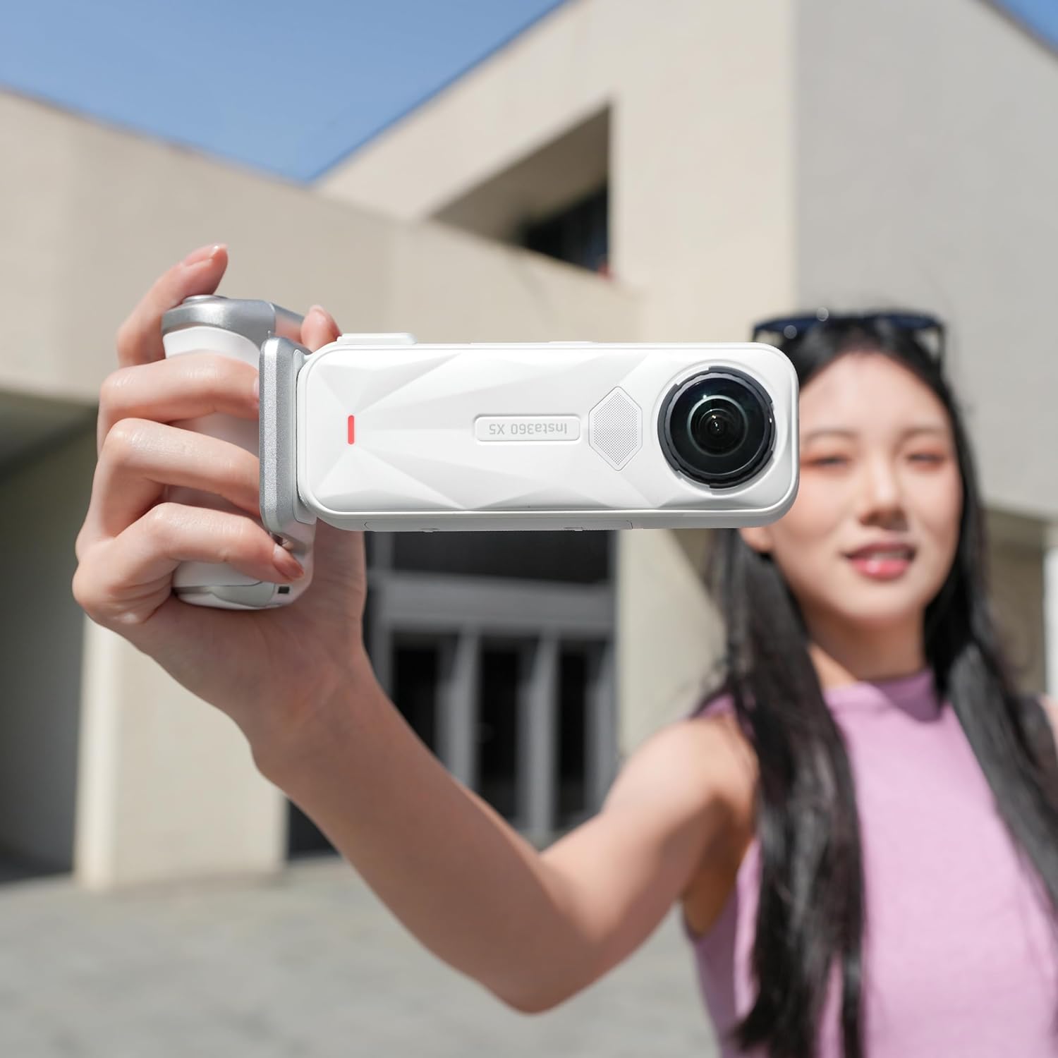 Insta360 X5 Photography Grip (White)