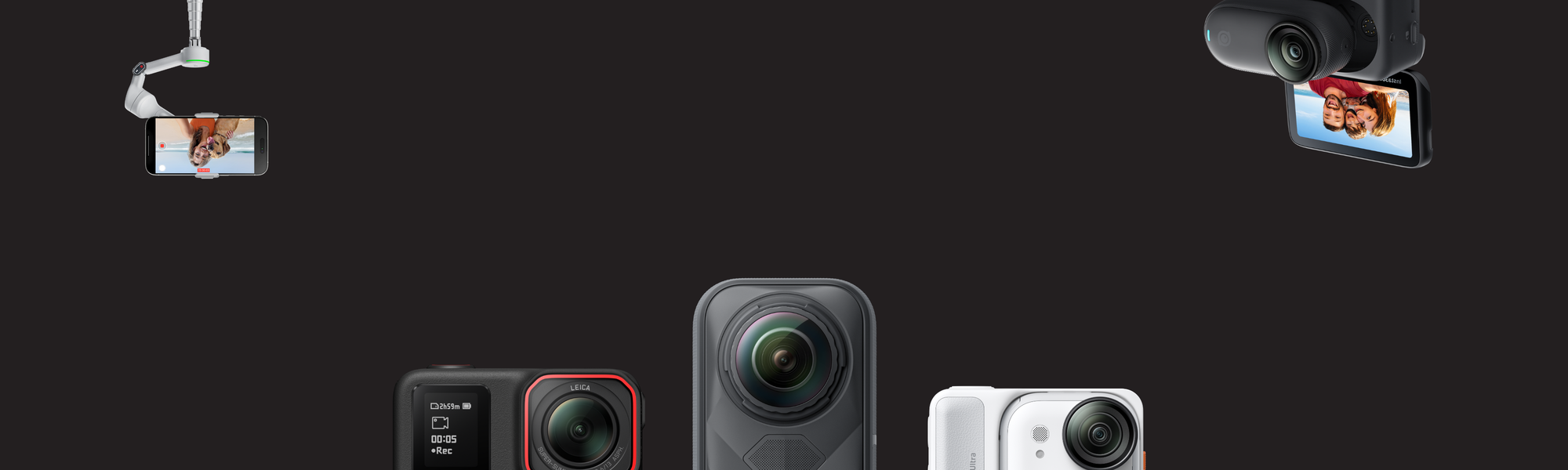Insta360 X5, Ace Pro 2, Go Ultra, Go 3S & Flow Pro 2