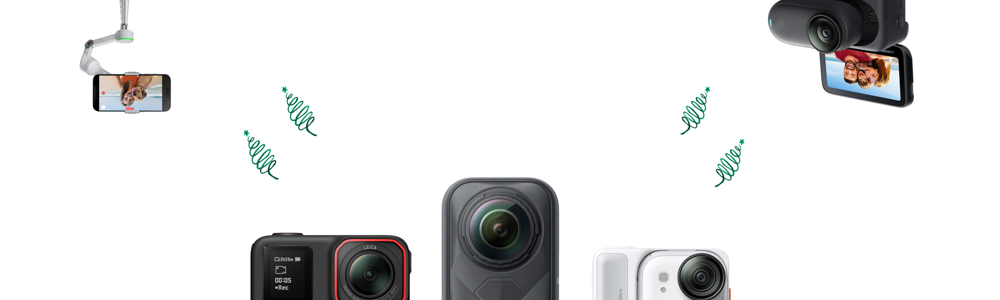 Insta360 X5, Ace Pro 2, Go Ultra, Go 3S & Flow Pro 2