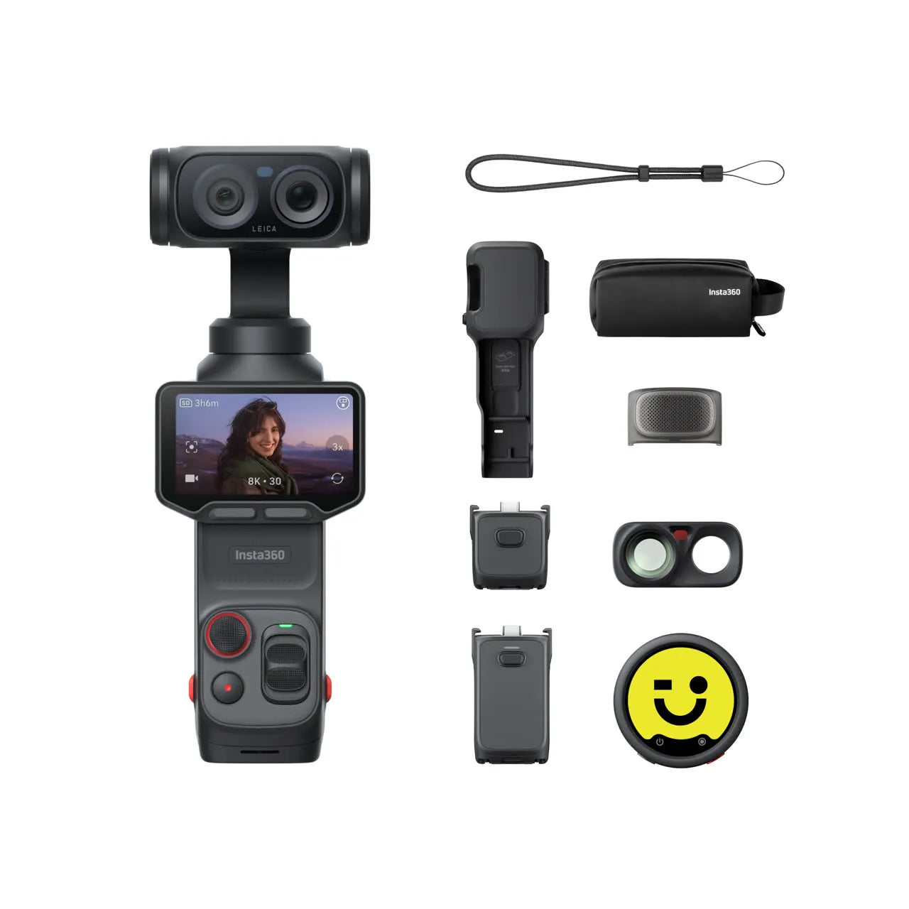 Insta360 Luna Ultra 8K Gimbal Camera Creator Bundle — Cosmic Black