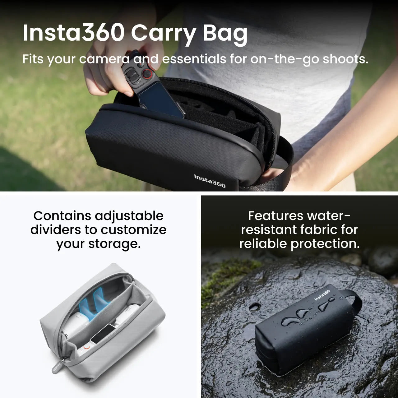 Insta360 Luna Ultra 8K Gimbal Camera Creator Bundle — Cosmic Black