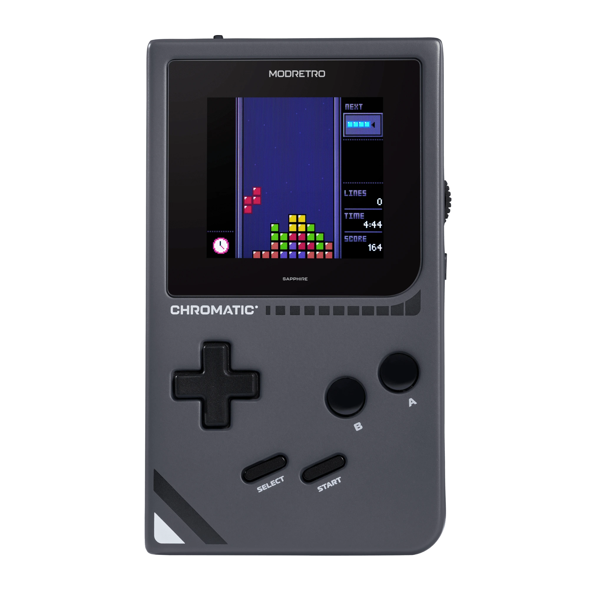 ModRetro Chromatic + Tetris Bundle Midnight Black - Sapphire Display
