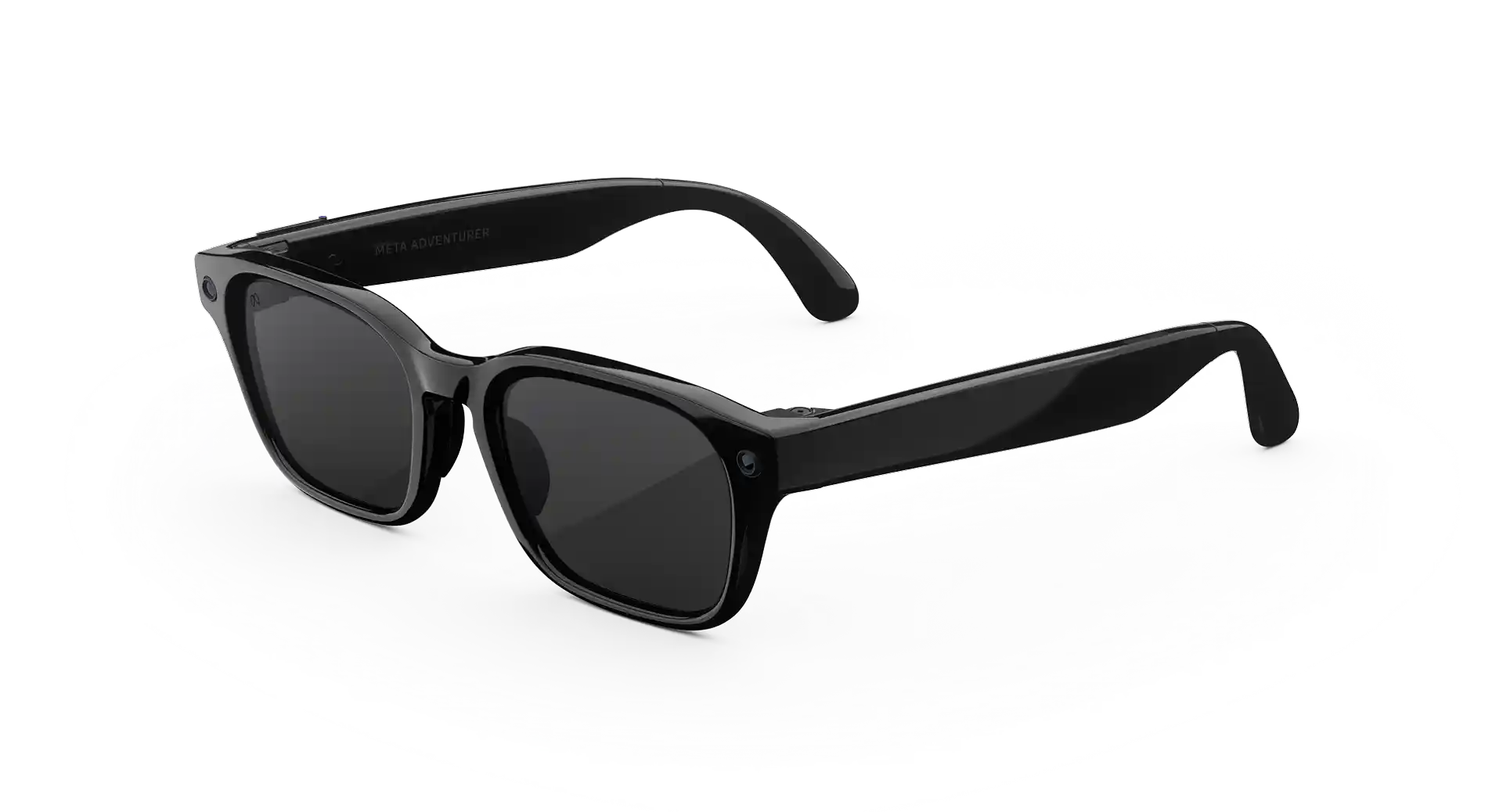 Meta Adventurer AI Glasses - (F) Classic Black - (L) Grey - (Large)
