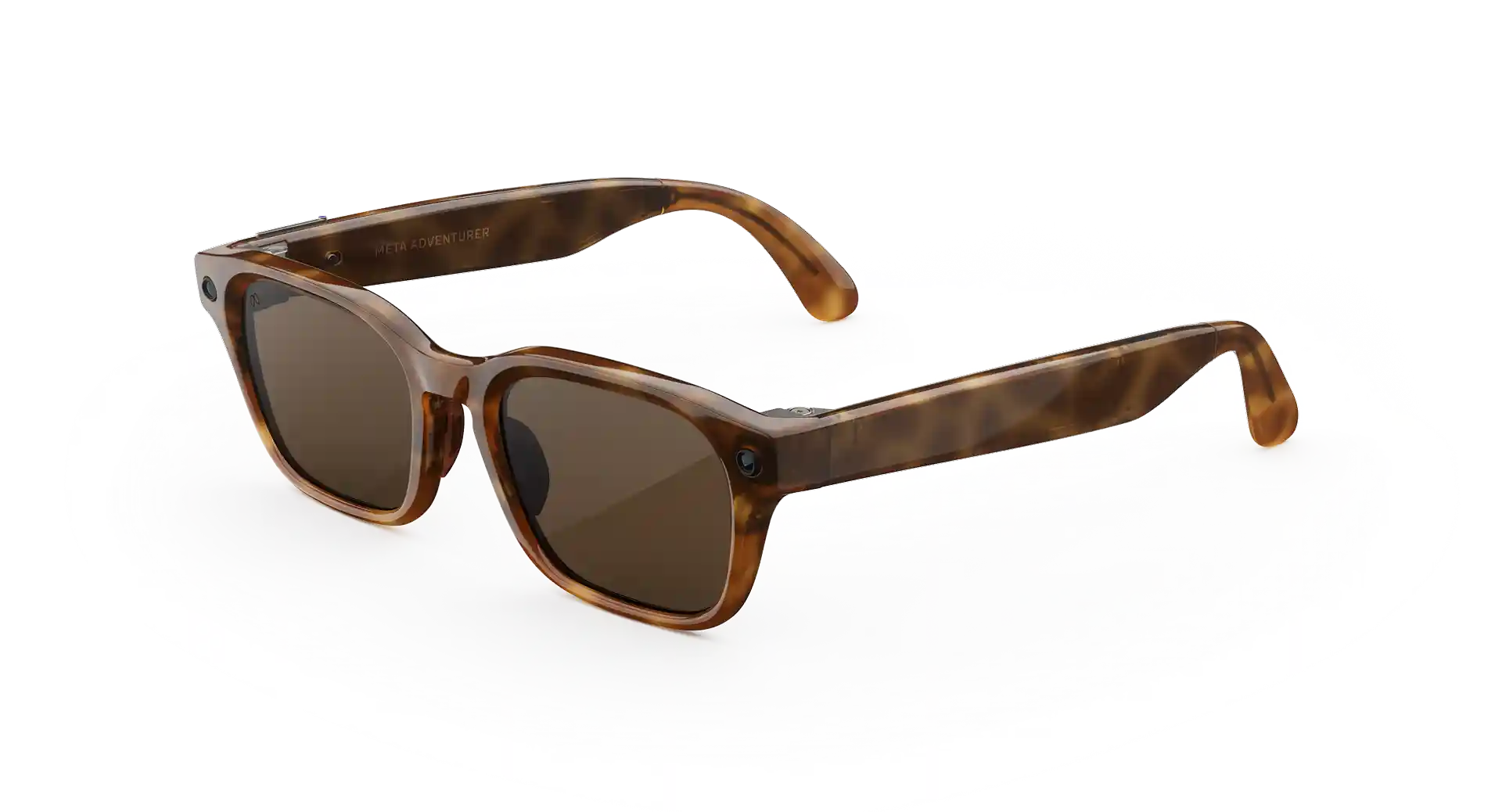 Meta Adventurer AI Glasses - (F) Classic Tortoise - (L) Brown - (Large)