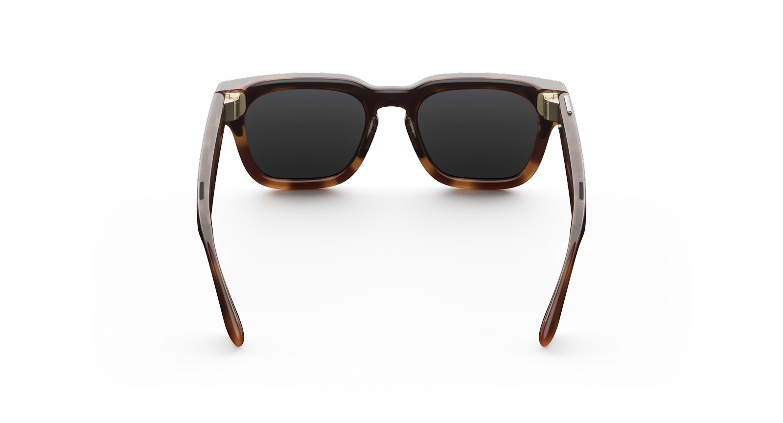 Meta Fury AI Glasses - (F) Mahogany - (L) Clear to Grey Transitions - (Standard)