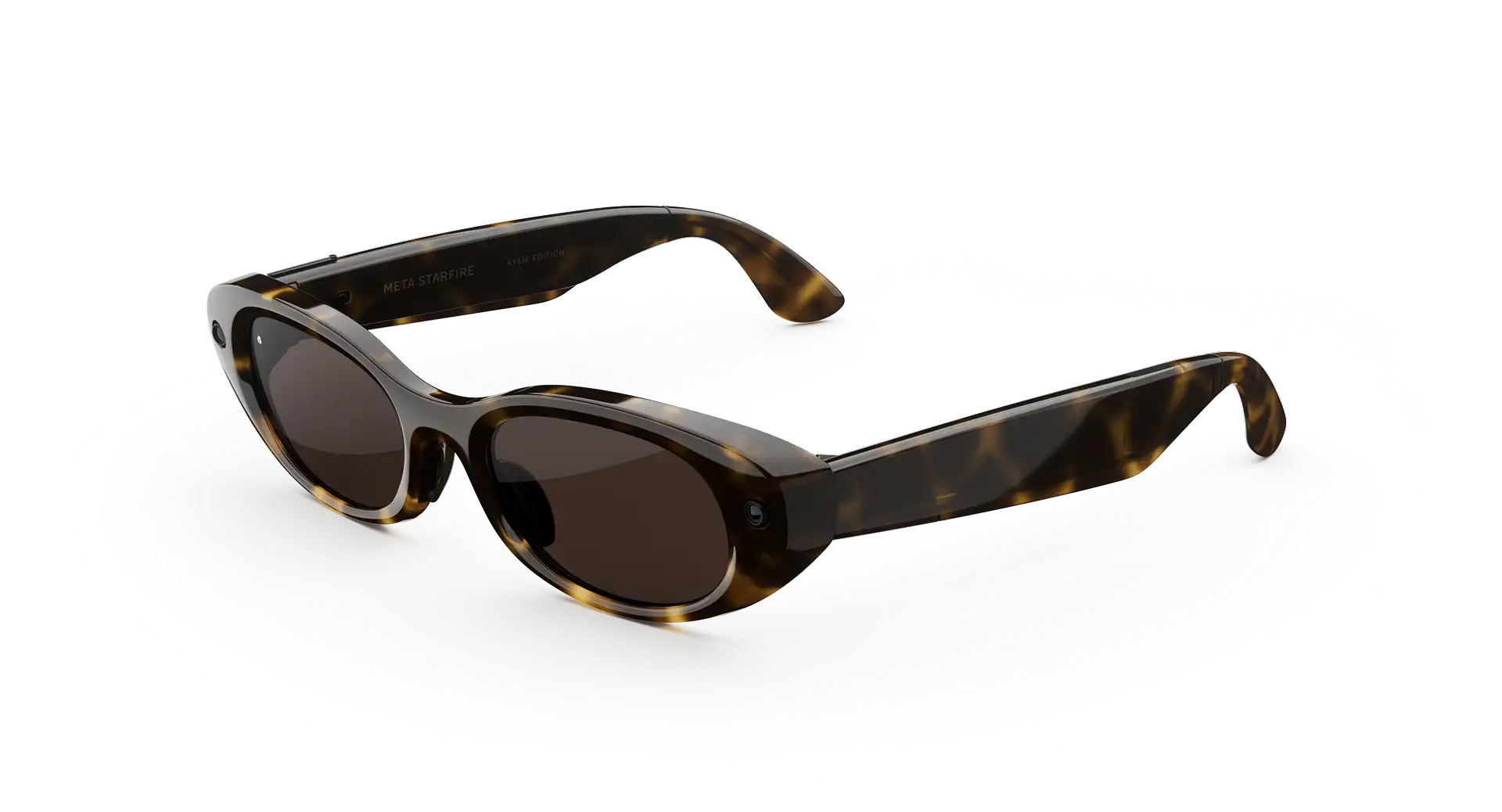 Meta Kylie Edition AI Glasses - (F) Dark Tortoise - (L) Chocolate - (Standard)