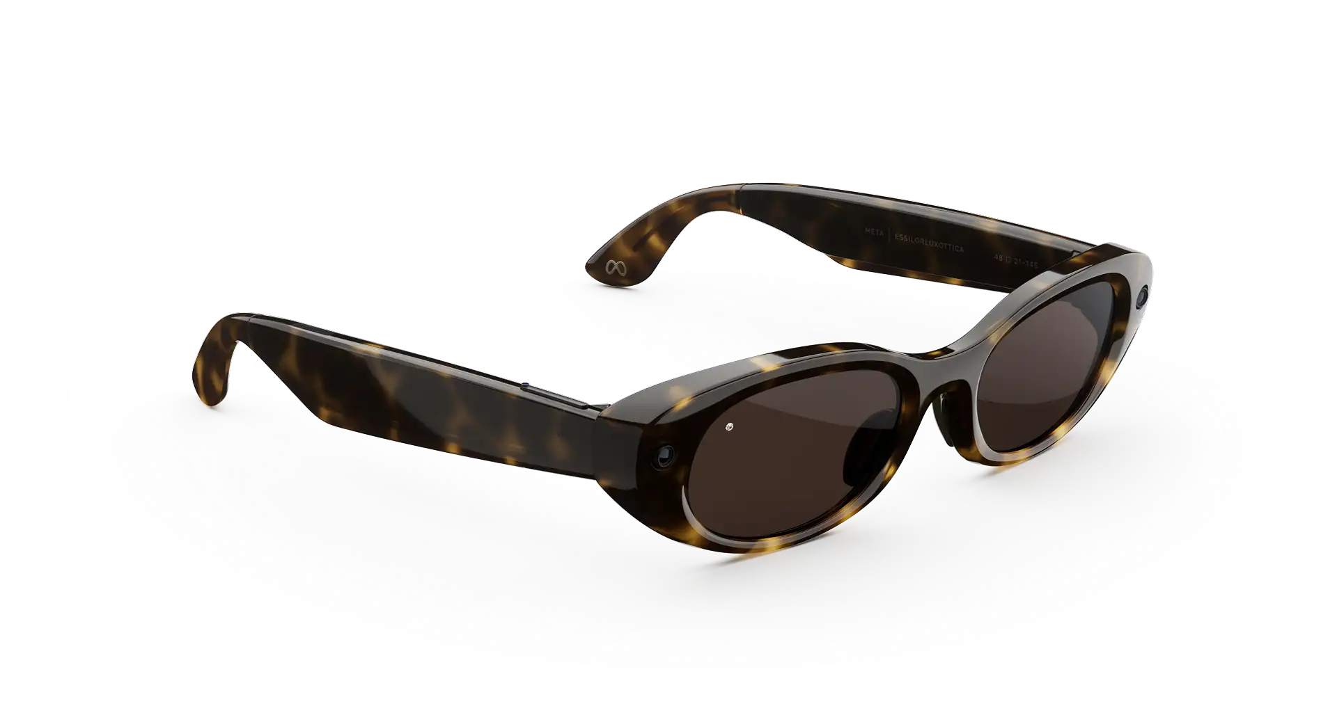 Meta Kylie Edition AI Glasses - (F) Dark Tortoise - (L) Chocolate - (Standard)