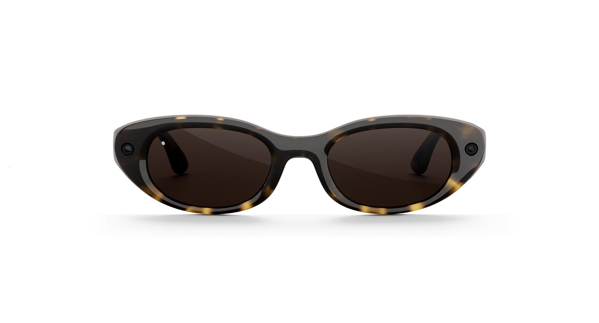 Meta Kylie Edition AI Glasses Dark Tortoise Chocolate