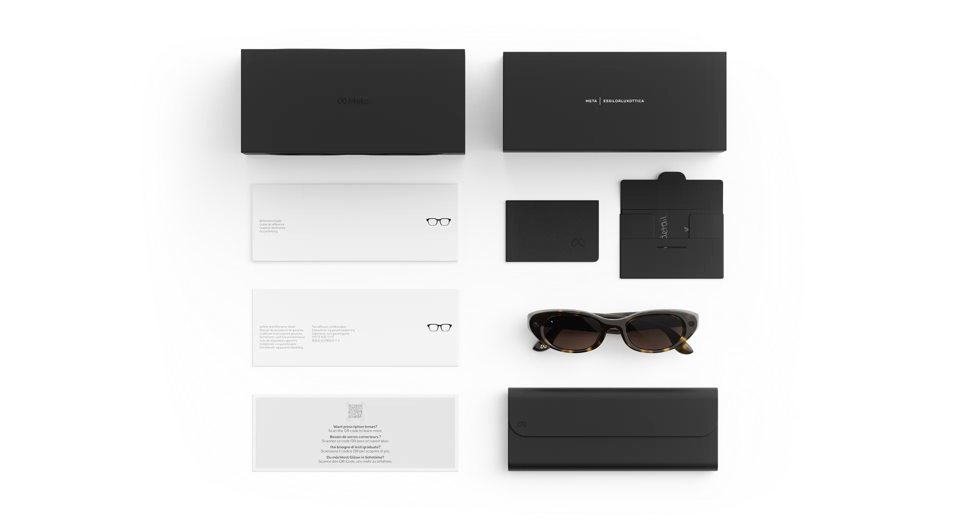 Meta Kylie Edition AI Glasses - (F) Dark Tortoise - (L) Chocolate - (Standard)