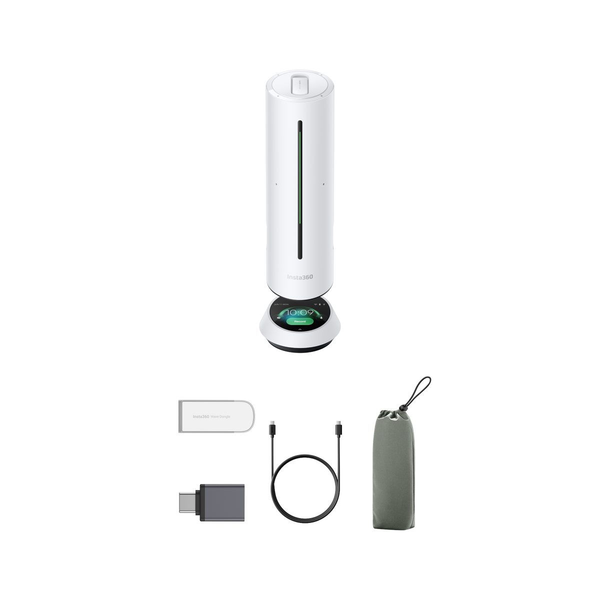 Insta360 Wave Arctic White standard bundle contents # color_arctic white