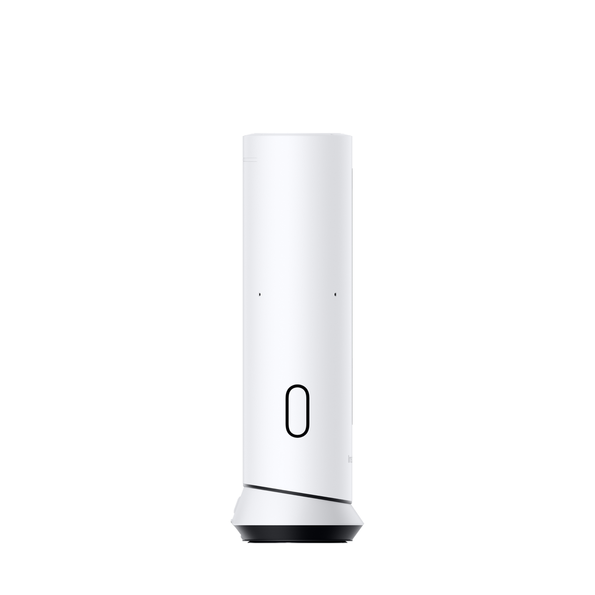 Insta360 Wave Arctic White docked side view # color_arctic white