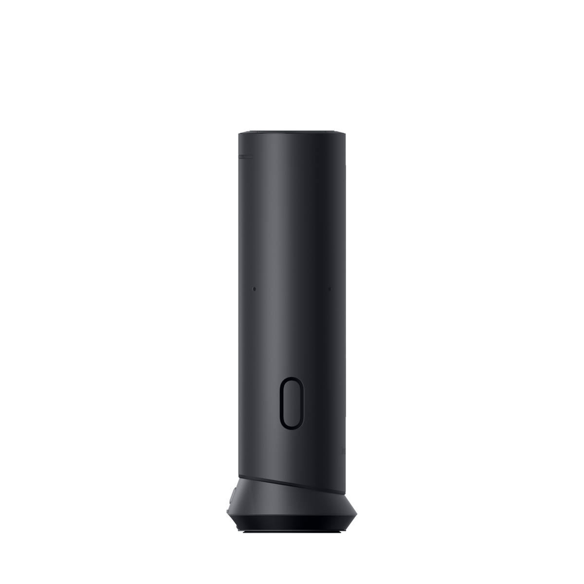 Insta360 Wave Graphite Black docked side view # color_graphite black