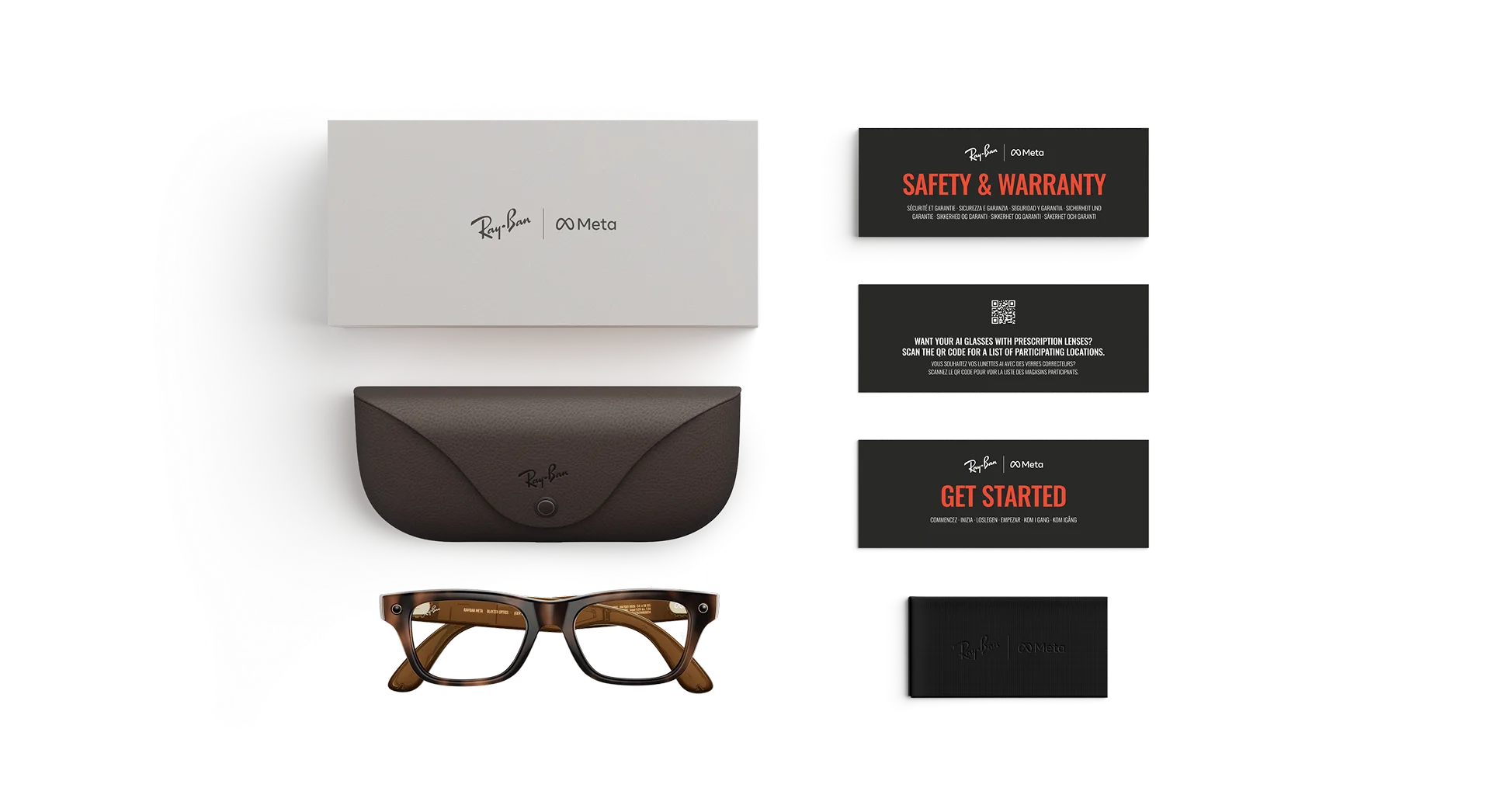 Ray-Ban Meta Blayzer Optics (Gen 2) - (F) Havana - (L) Clear - (Large)