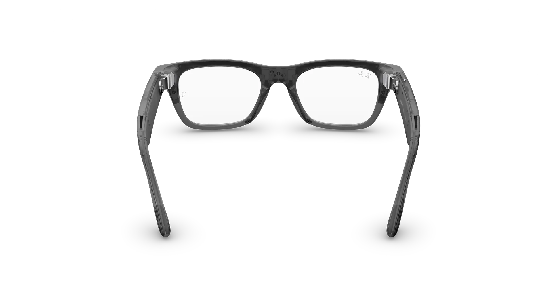 Ray-Ban Meta Blayzer Optics (Gen 2) - (F) Matte Transparent Ice Grey - (L) Clear - (Large)