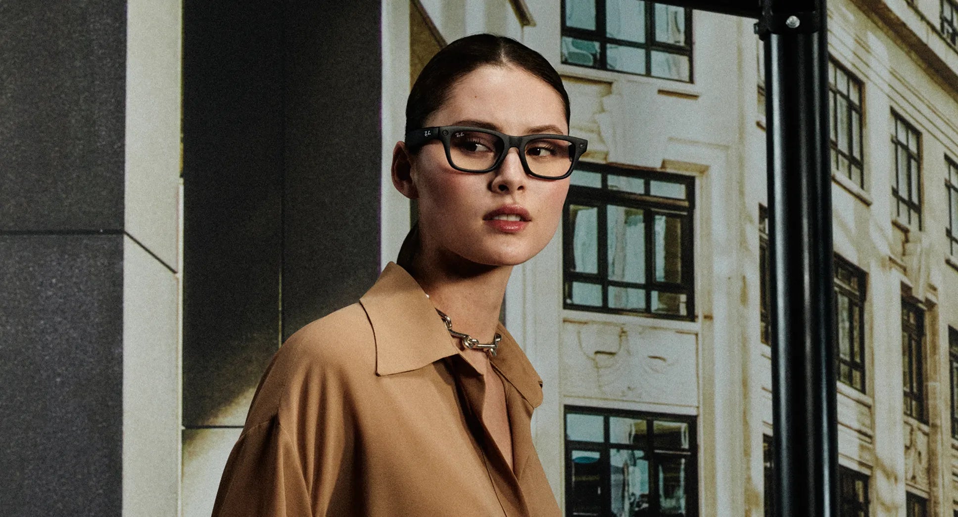 Ray-Ban Meta Blayzer Optics (Gen 2) - (F) Matte Black - (L) Clear - (Large)