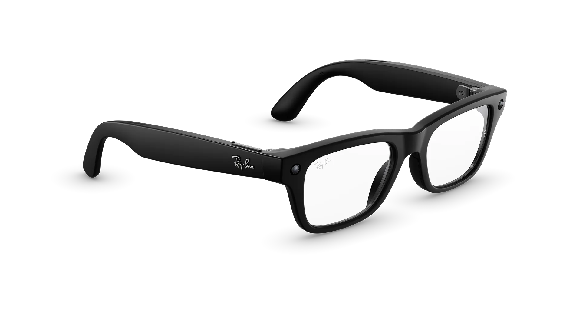 Ray-Ban Meta Blayzer Optics (Gen 2) - (F) Matte Black - (L) Clear - (Large)