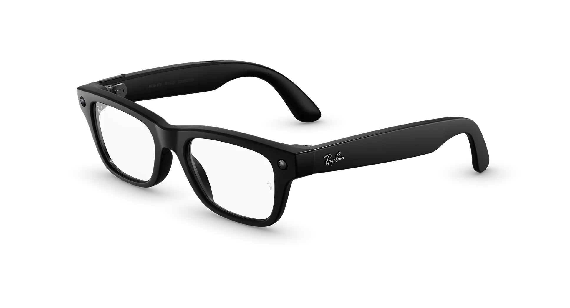 Ray-Ban Meta Blayzer Optics (Gen 2) - (F) Matte Black - (L) Clear - (Large)