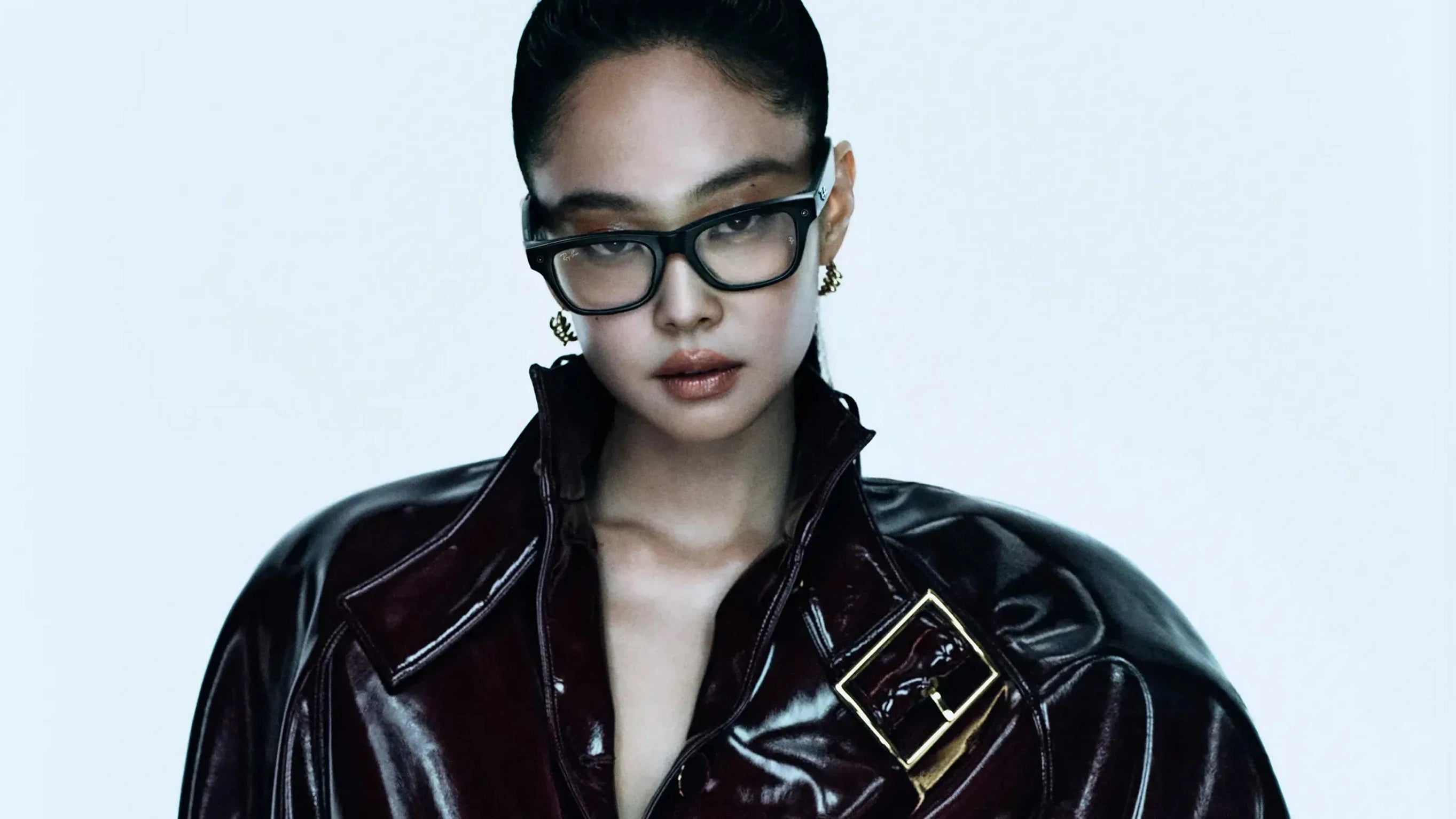 Ray-Ban Meta Blayzer Optics (Gen 2) - (F) Shiny Transparent Black - (L) Clear - (Standard)