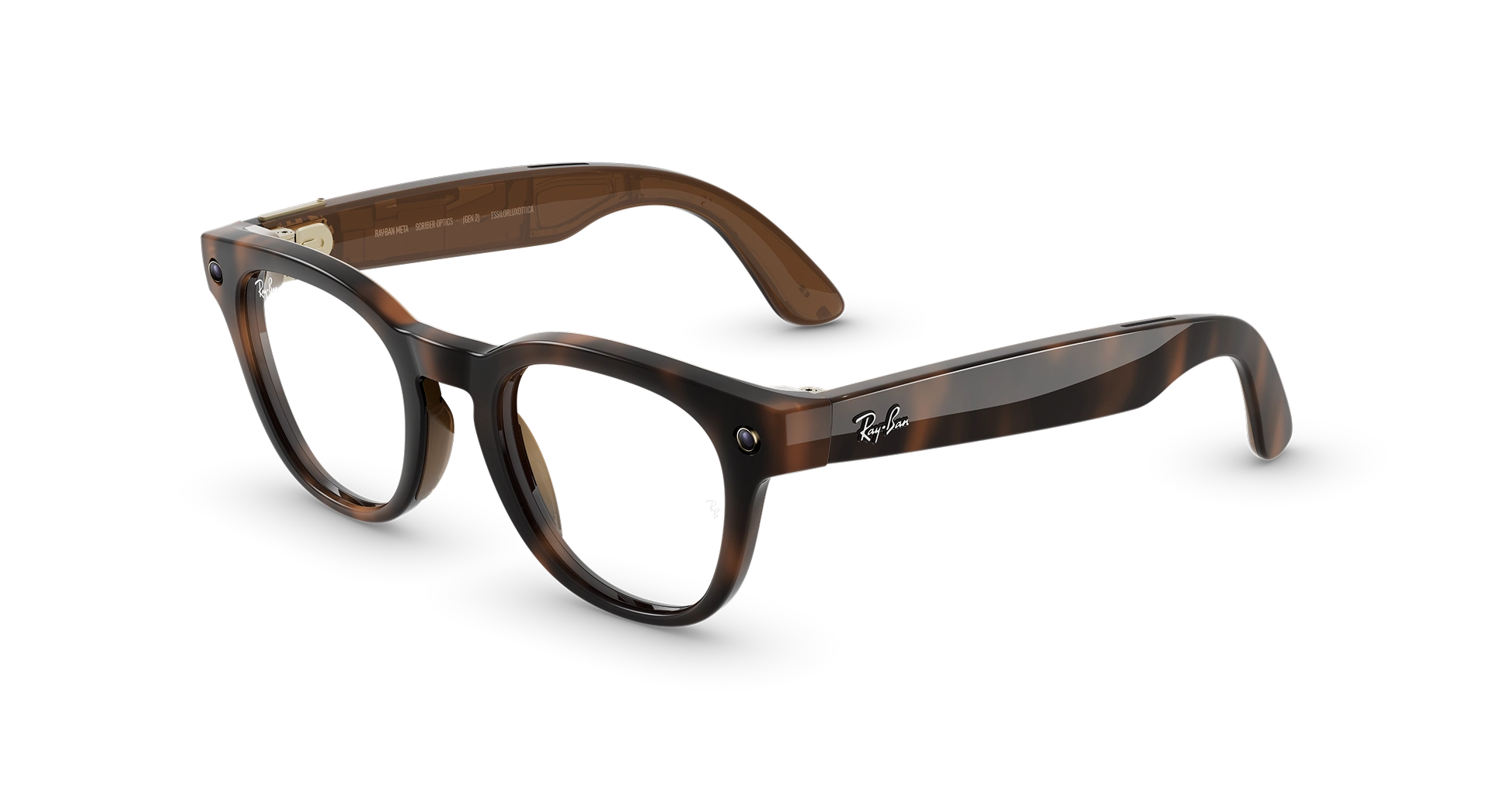 Ray-Ban Meta Scriber Optics (Gen 2) - (F) Havana - (L) Clear - (Standard)