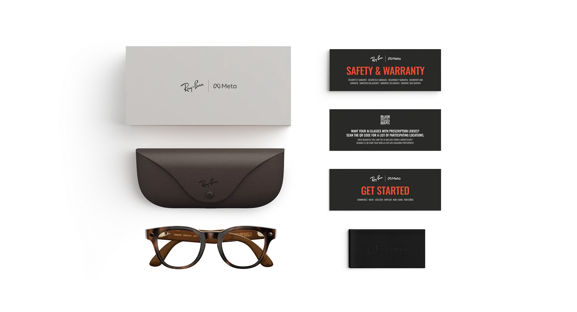 Ray-Ban Meta Scriber Optics (Gen 2) - (F) Havana - (L) Clear - (Standard)