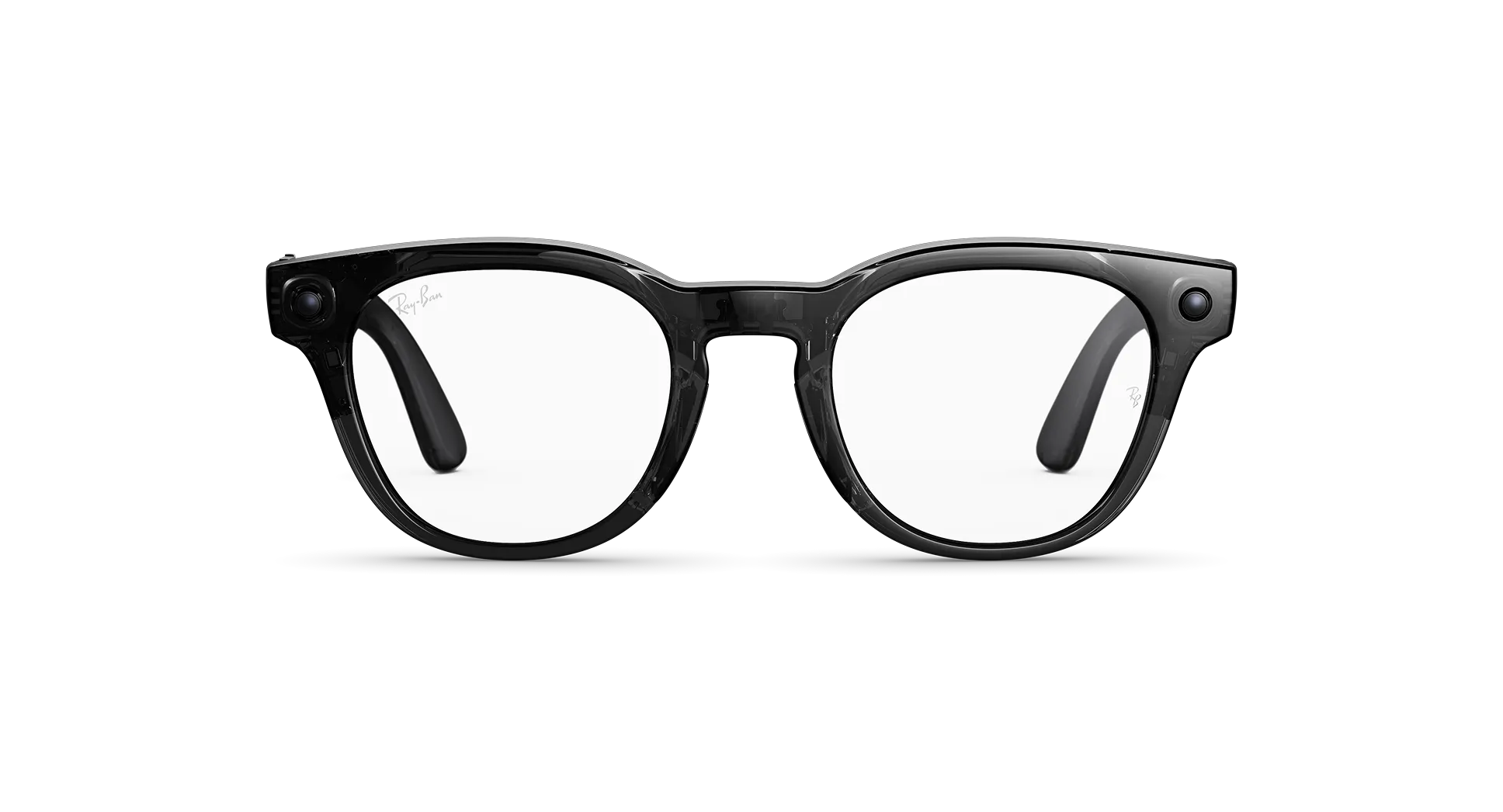 Ray-Ban Meta Scriber Optics (Gen 2) - (F) Shiny Transparent Black - (L) Clear - (Standard)