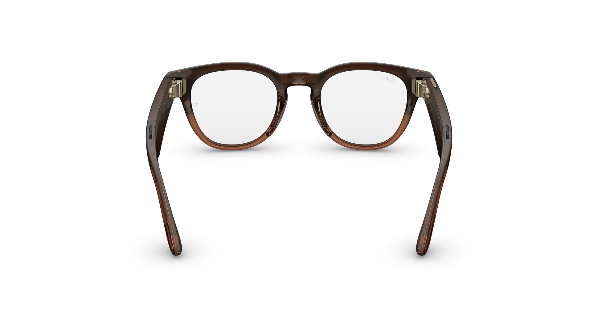 Ray-Ban Meta Scriber Optics (Gen 2) - (F) Shiny Transparent Umber - (L) Clear - (Standard)