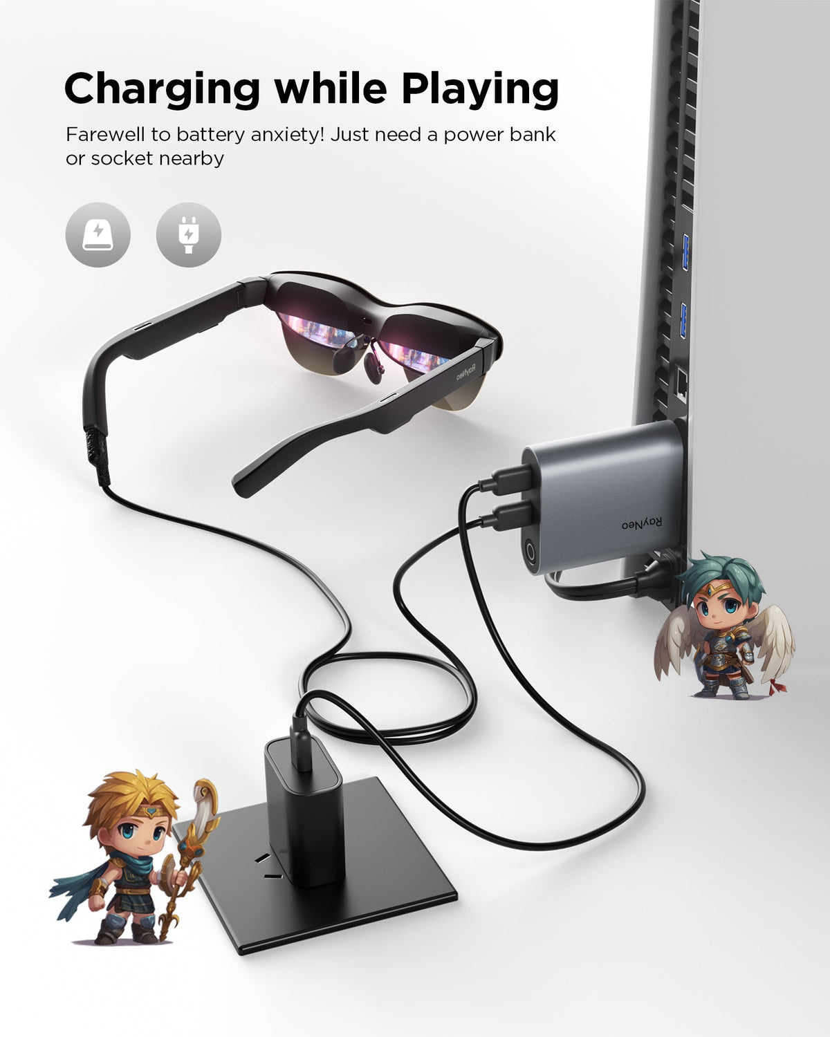 RayNeo HDMI Adapter for AR Glasses product view 2