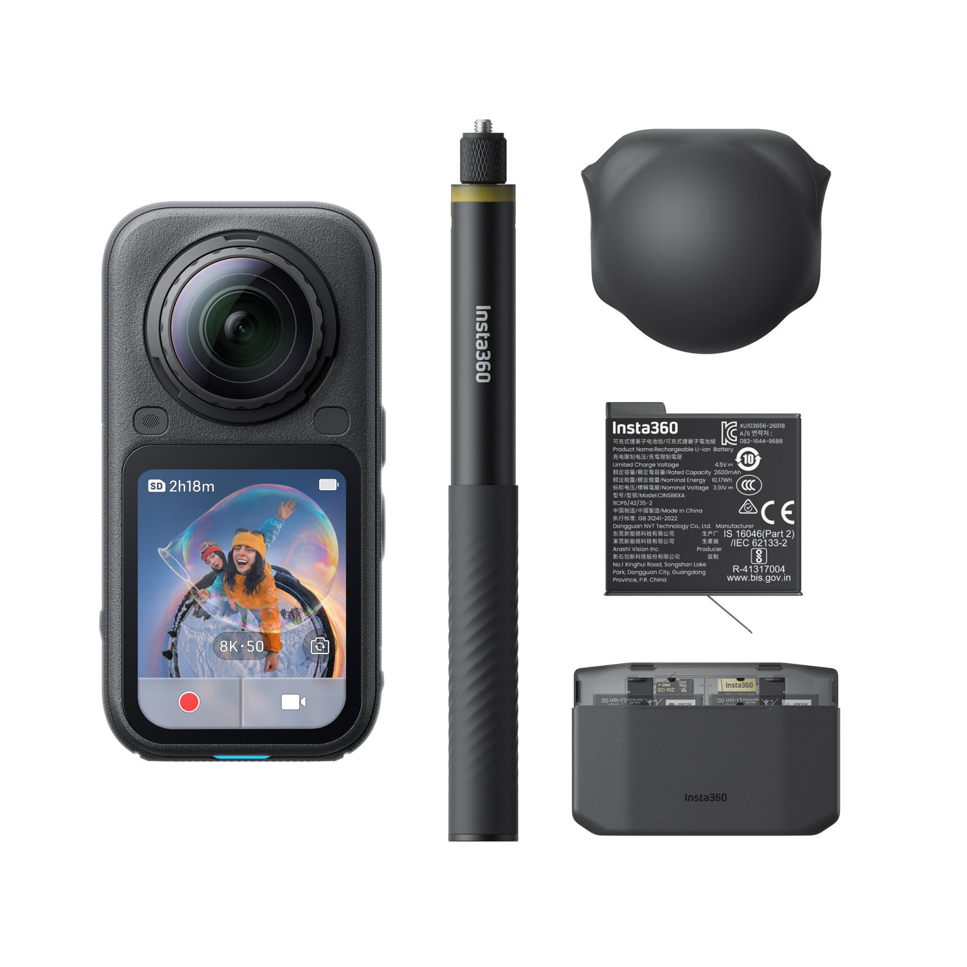 Insta360 X6 Essentials Bundle available from 180by2 South Africa