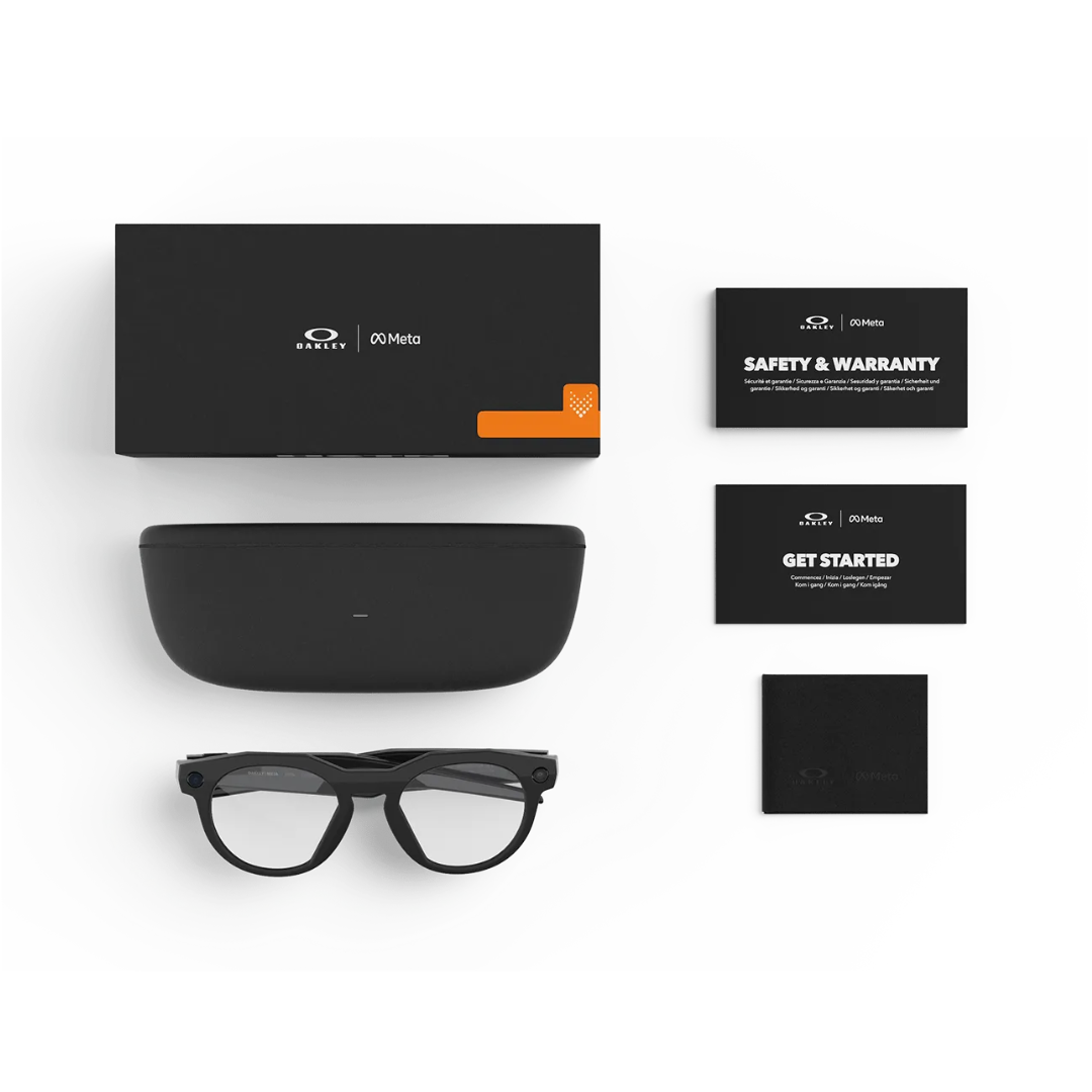 Oakley Meta HSTN - (F) Black - (L) Clear - Standard