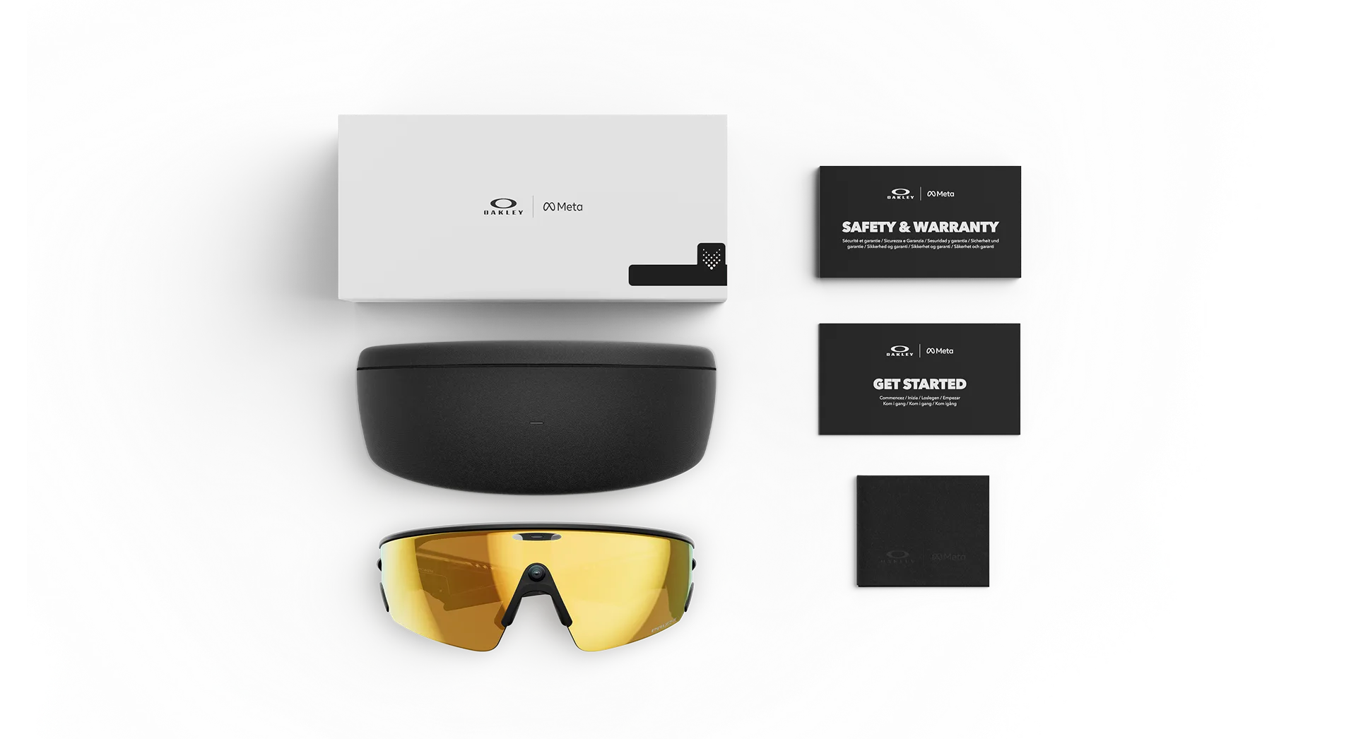 Oakley Meta Vanguard - (F) Black - (L) Prizm™ 24K (Pre-Order)