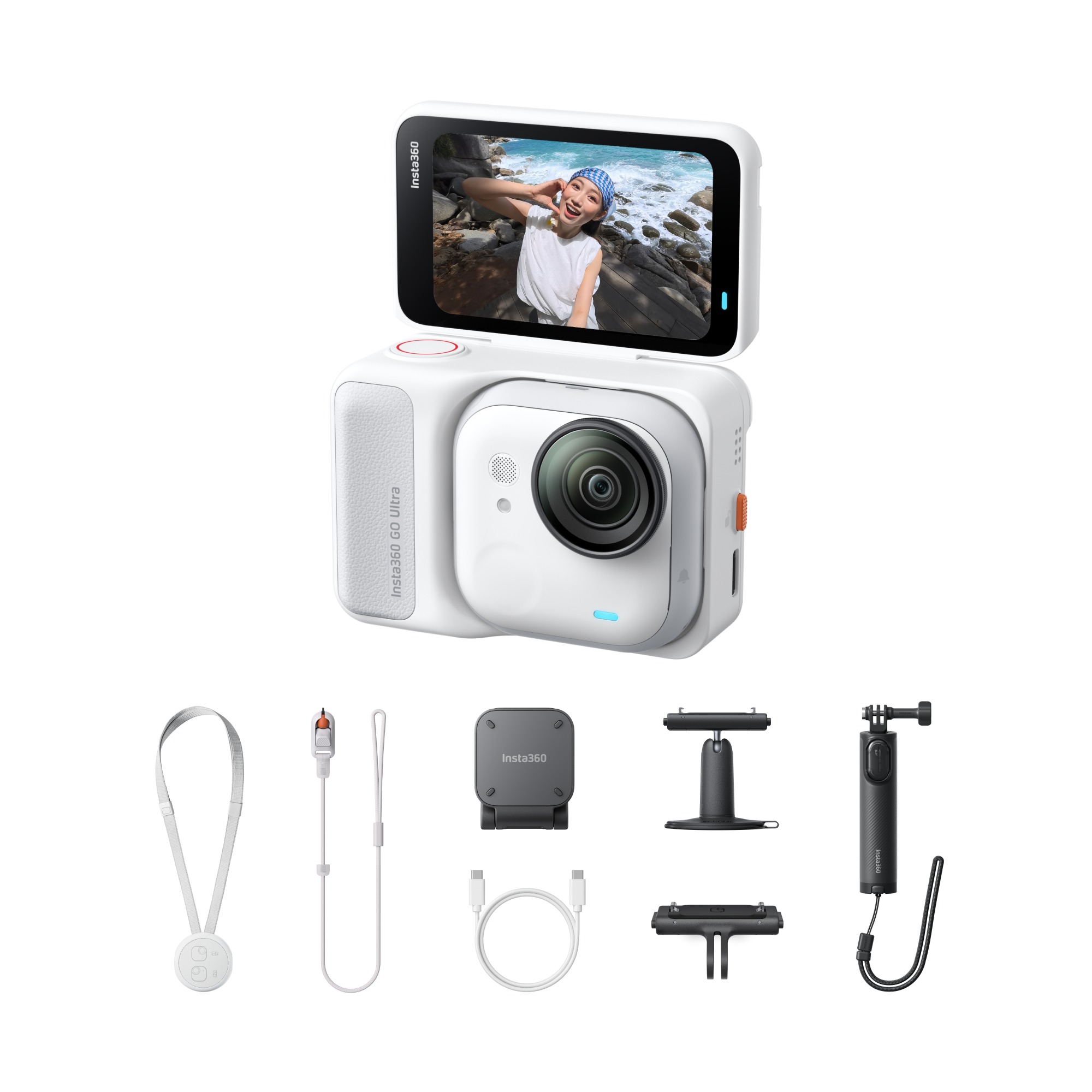 Insta360 GO Ultra Creator Bundle Arctic White