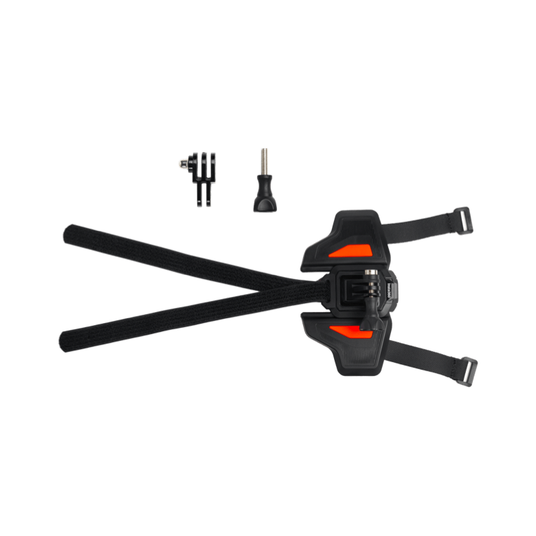Insta360 Helmet Chin Mount components