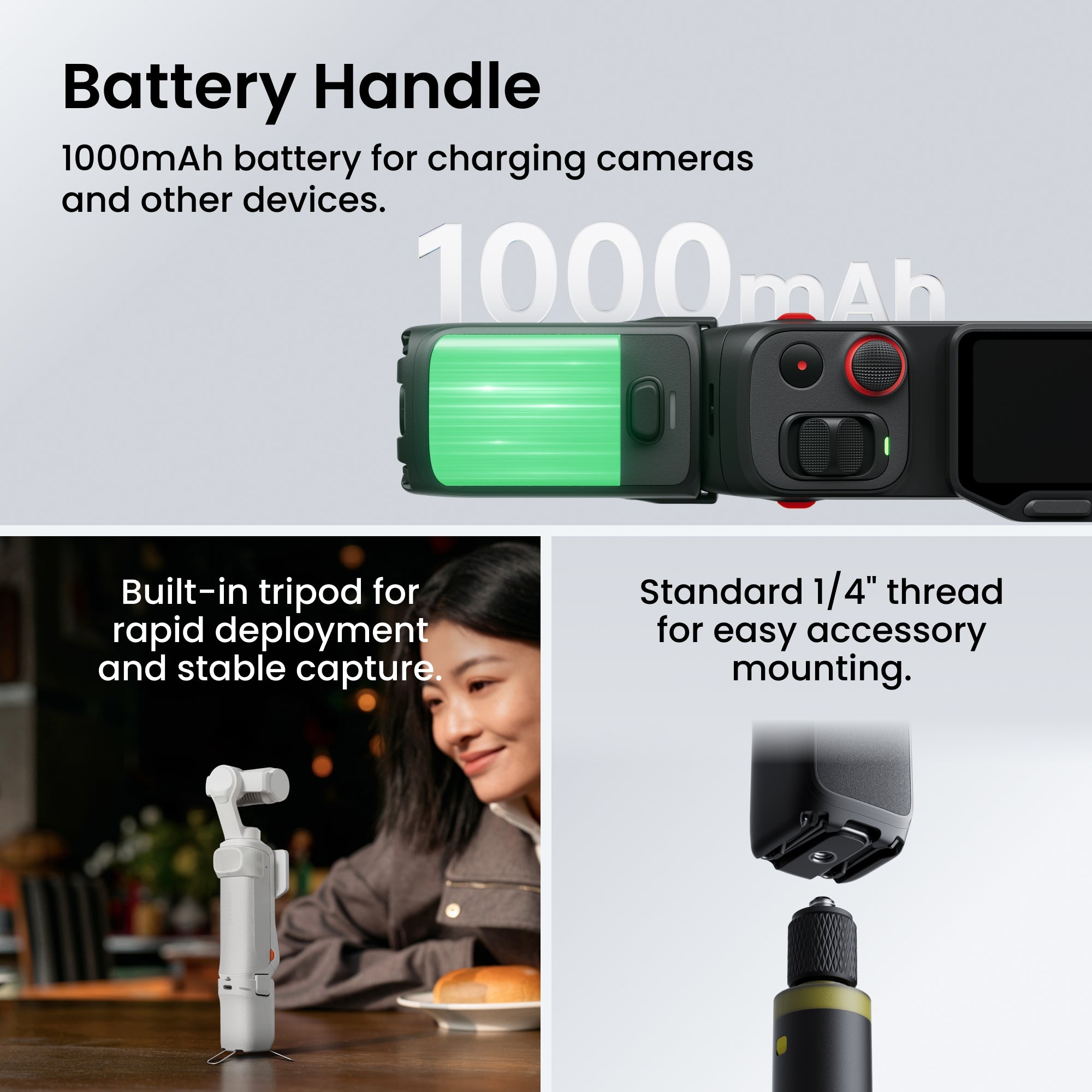 Insta360 Luna Ultra Battery Handle