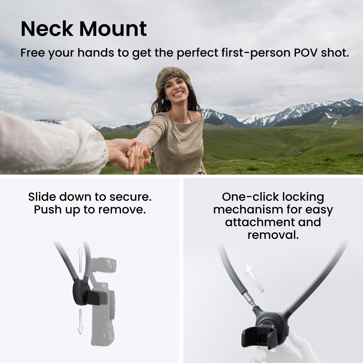 Insta360 Luna Ultra Neck Mount