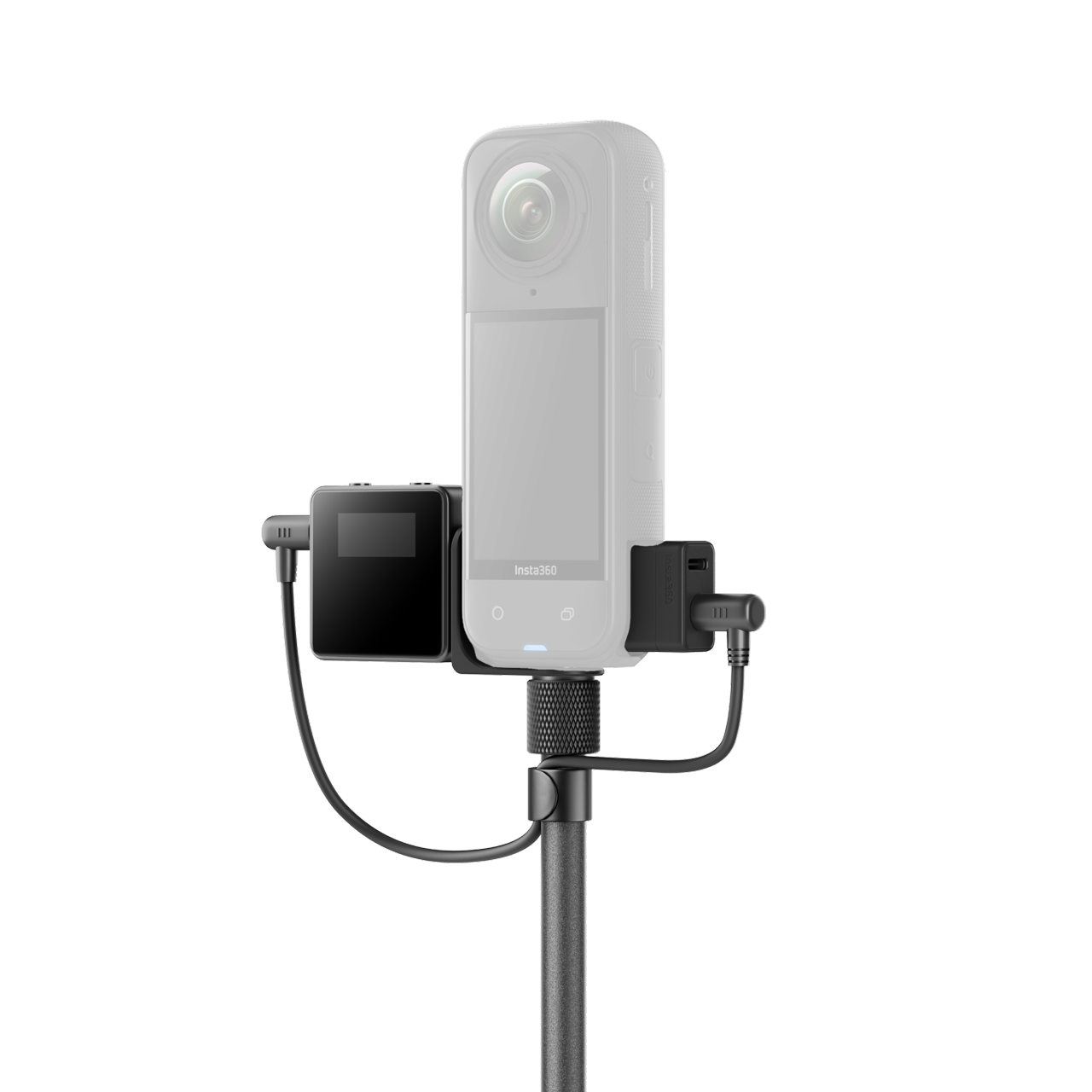 Insta360 X5/X4 Air Invisible Mic Cold Shoe for RODE Mics image 3