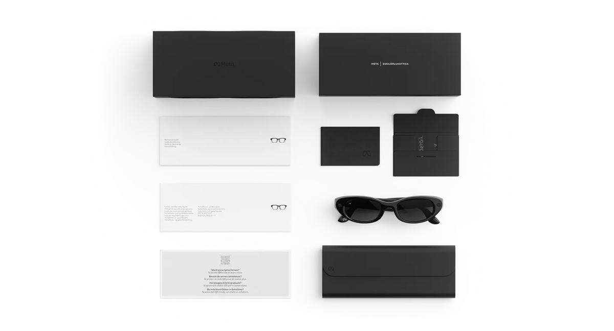 Meta Starfire Kylie Edition - Classic Black / Clear to Grey Transitions - original transparent product view 3