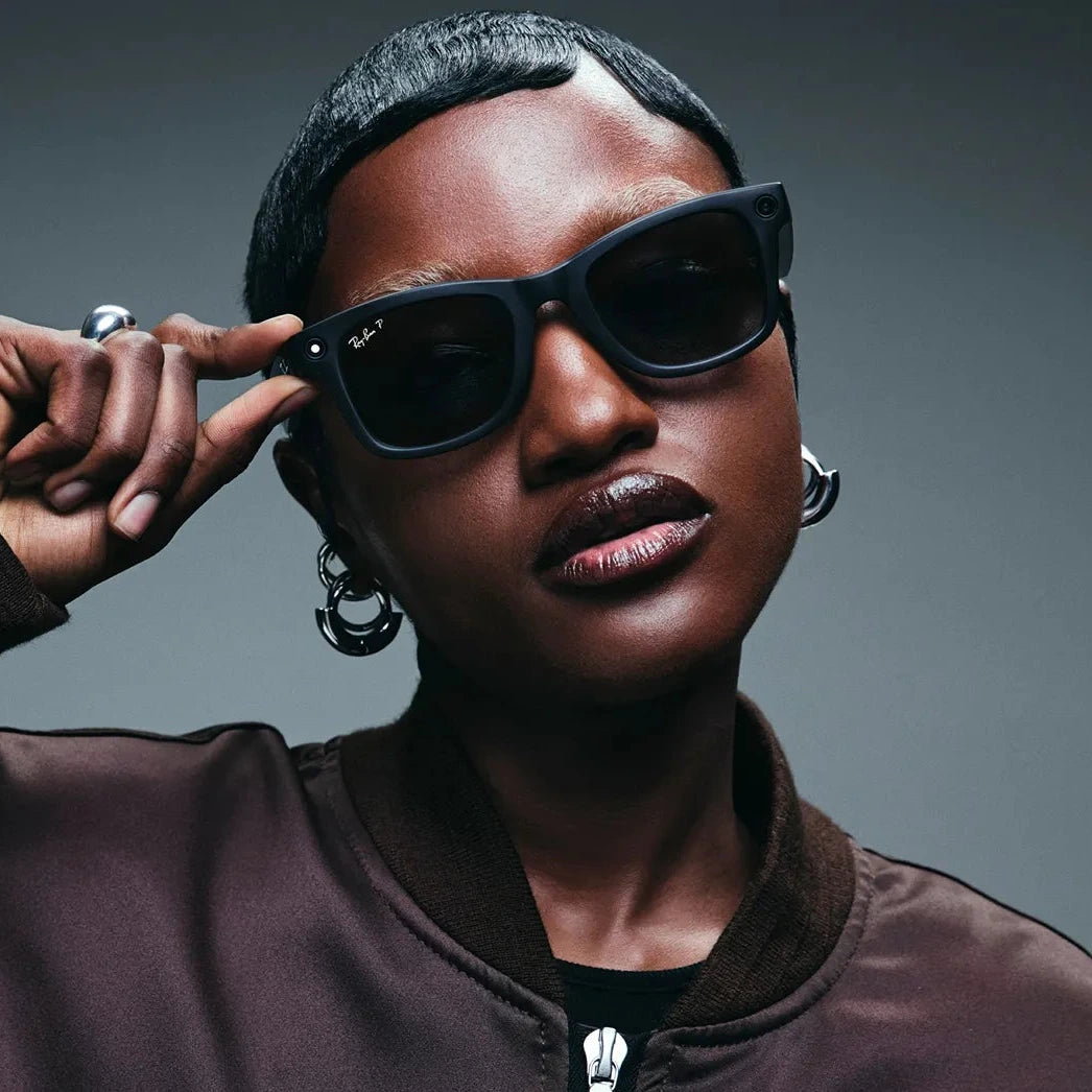 Ray-Ban Meta Wayfarer Gen 2 - (F) Matte Black - (L) Gradient Graphite Polarised - (Large)