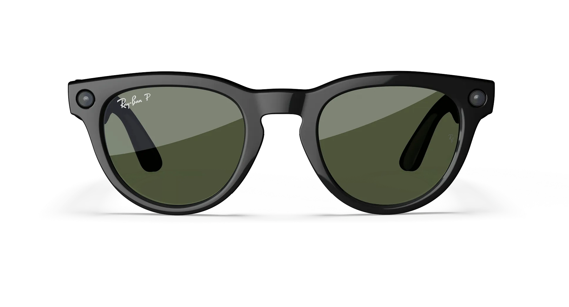 Ray-Ban Meta Skyler Gen 2 - (F) Shiny Black - (L) Green - Standard