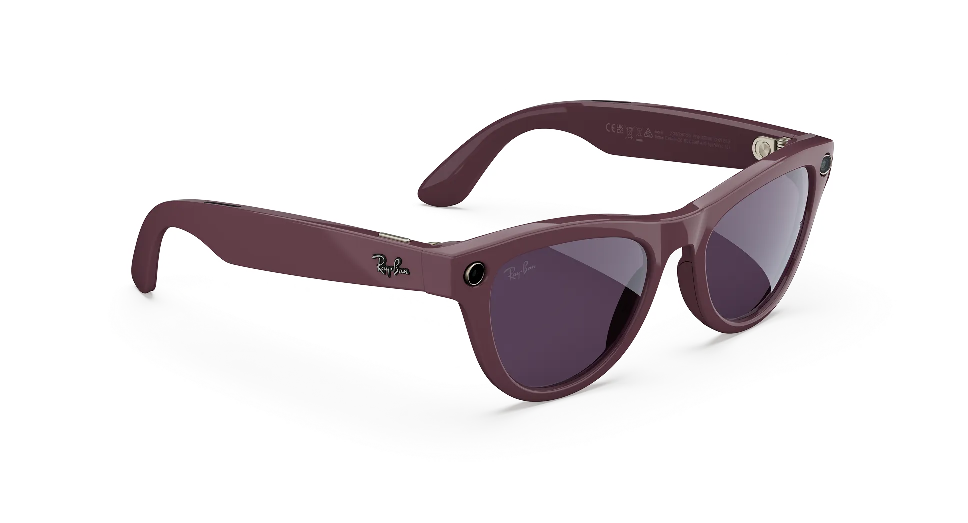 Ray-Ban Meta Skyler Gen 2 – (F) Shiny Mystic Violet – (L) Clear to Amethyst Transitions – Standard