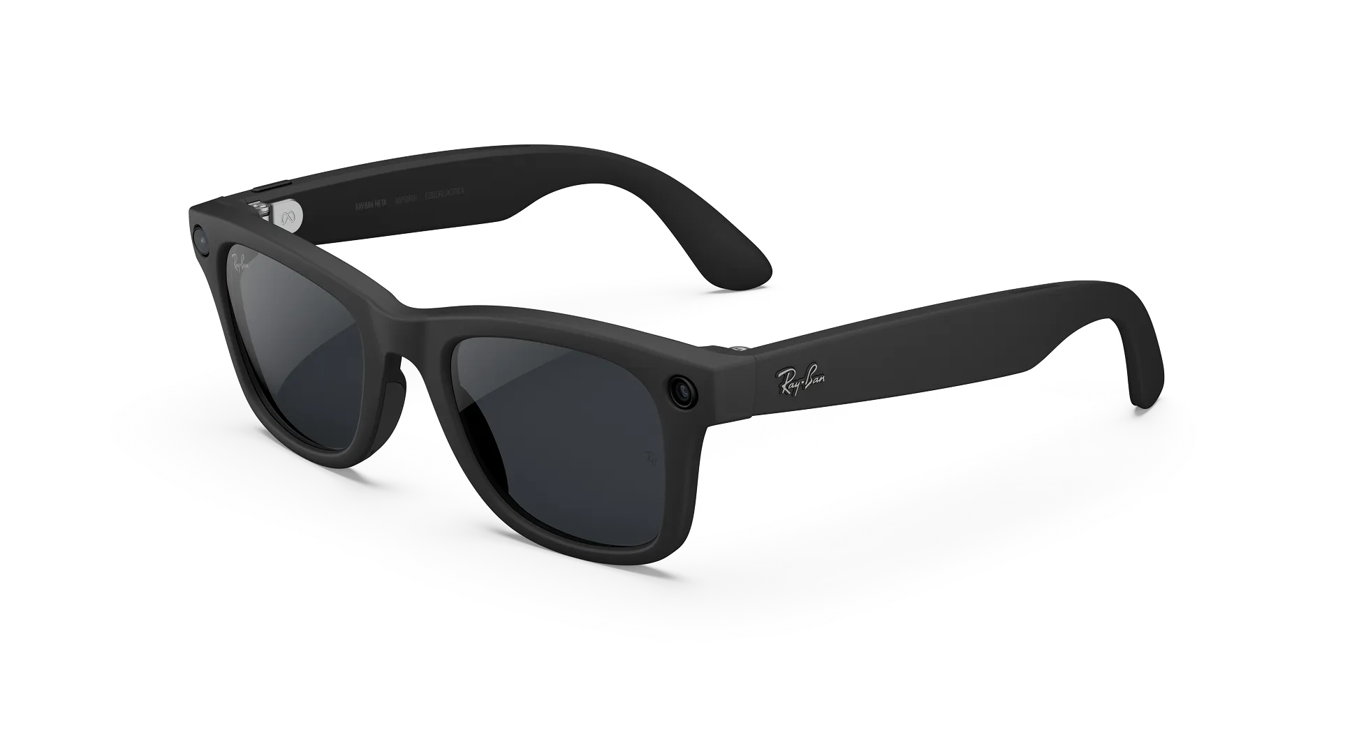 Ray-Ban Meta Wayfarer Gen 2 - (F) Matte Black - (L) Clear to Gray Transitions - Standard