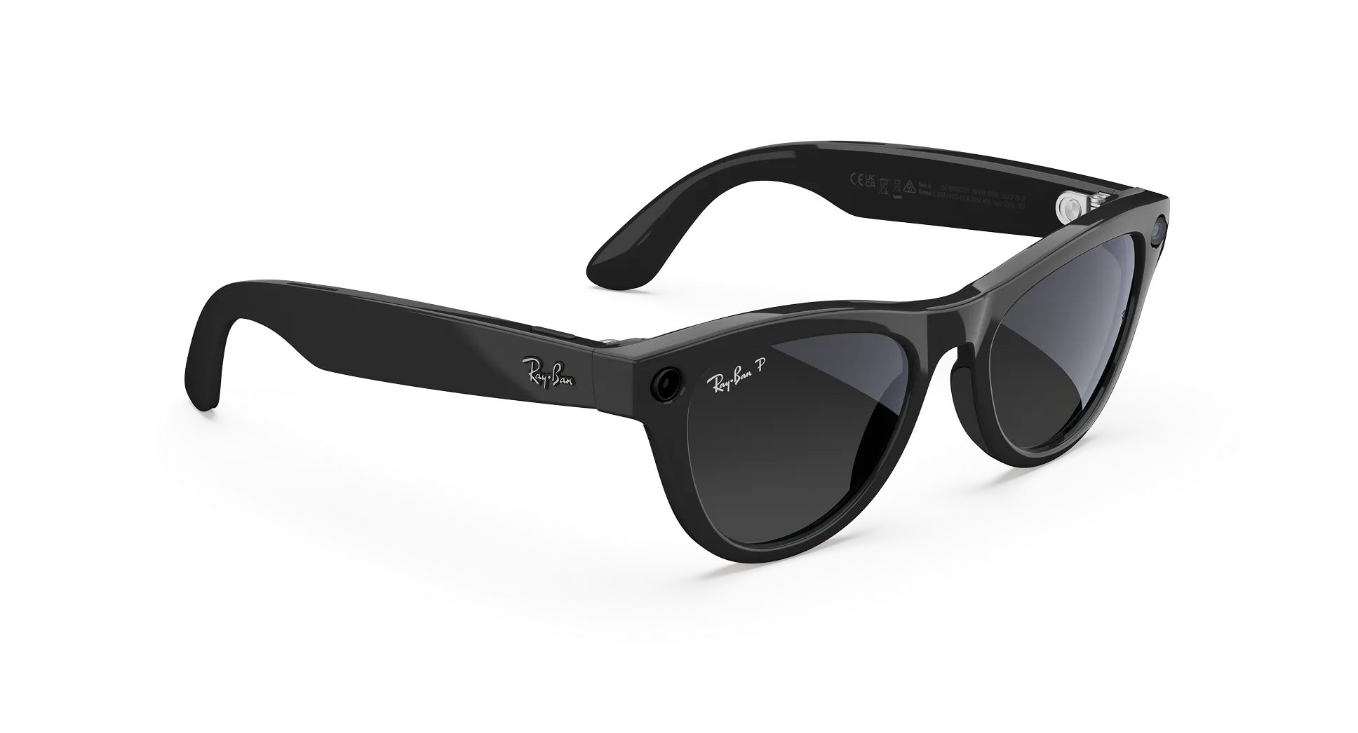 Ray-Ban Meta Skyler Gen 2 – (F) Shiny Black – (L) Gradient Graphite Polarized – Standard
