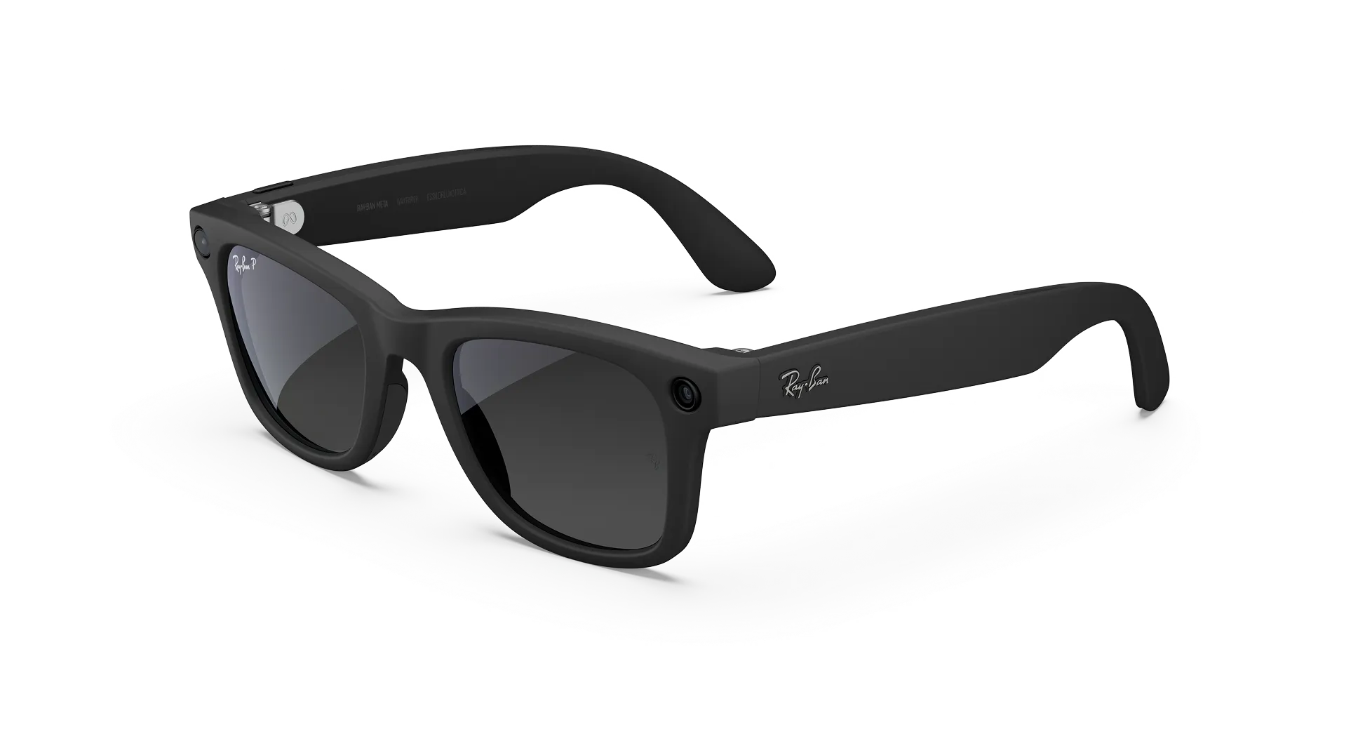 Ray-Ban Meta Wayfarer Gen 2 - (F) Matte Black - (L) Clear to Gray Transitions - Standard