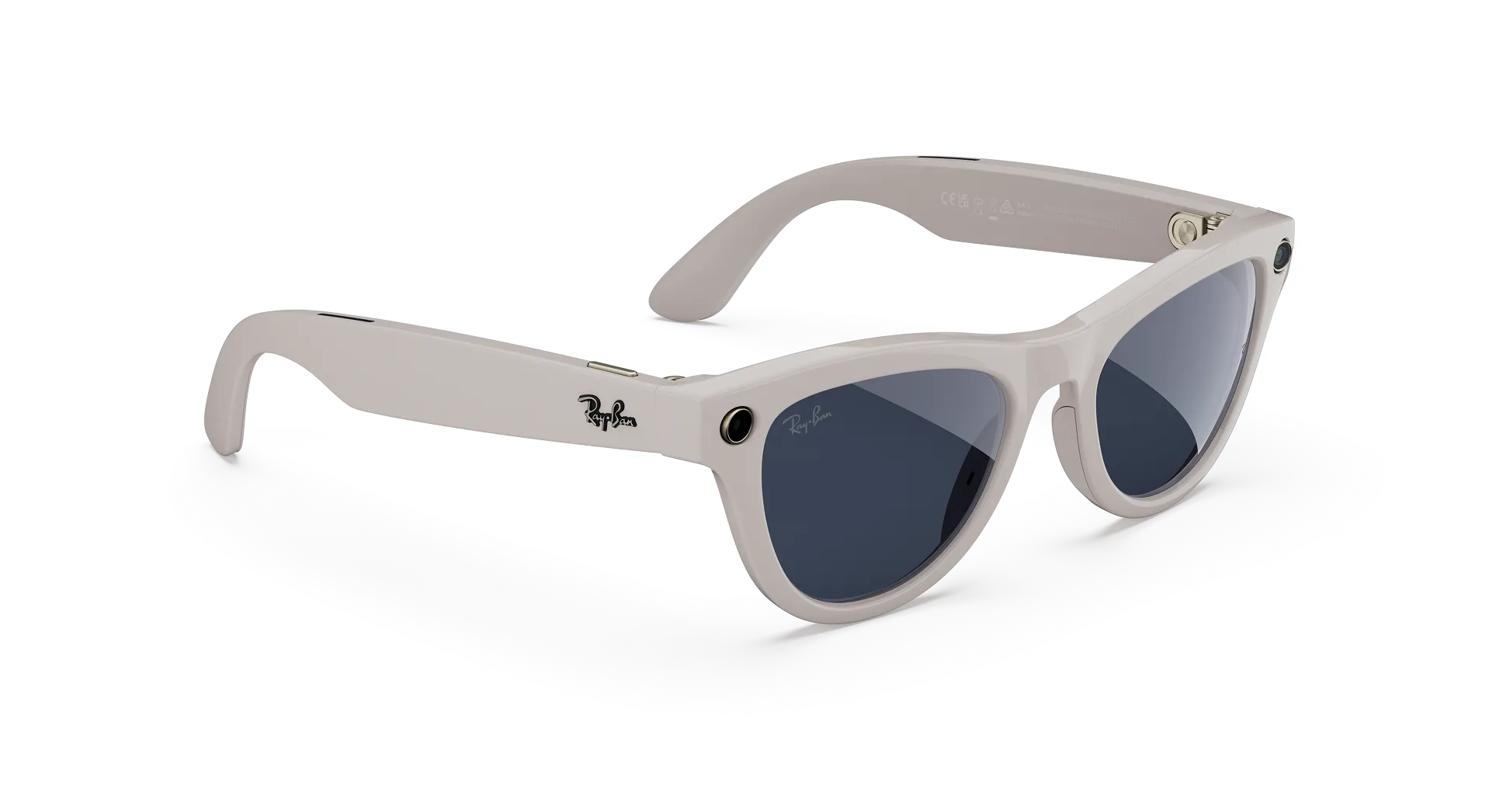 Ray-Ban Meta Skyler Gen 2 - (F) Shiny Chalky Gray - (L) Clear to Sapphire Transitions - (Standard)
