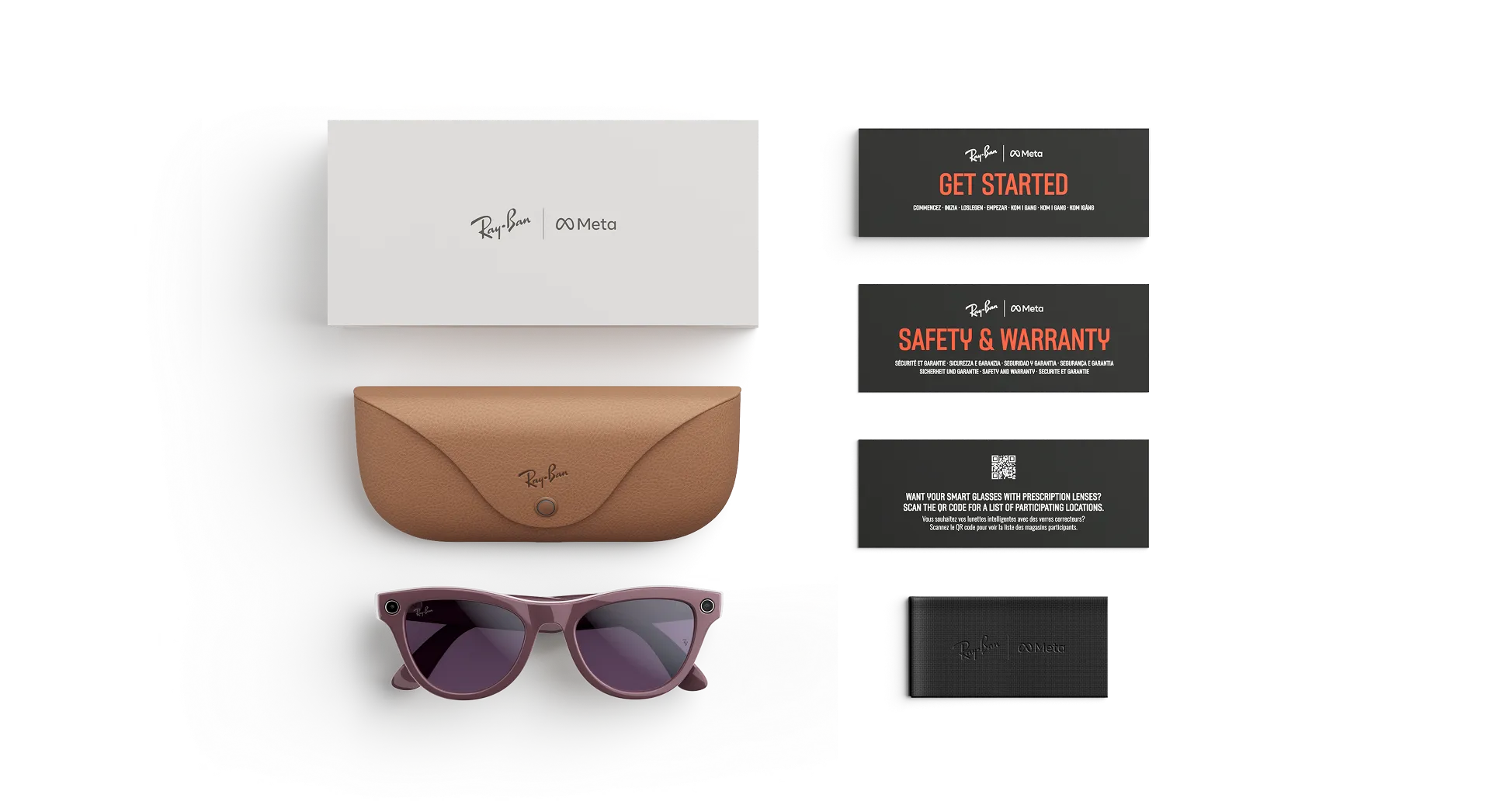 Ray-Ban Meta Skyler Gen 2 – (F) Shiny Mystic Violet – (L) Clear to Amethyst Transitions – Standard
