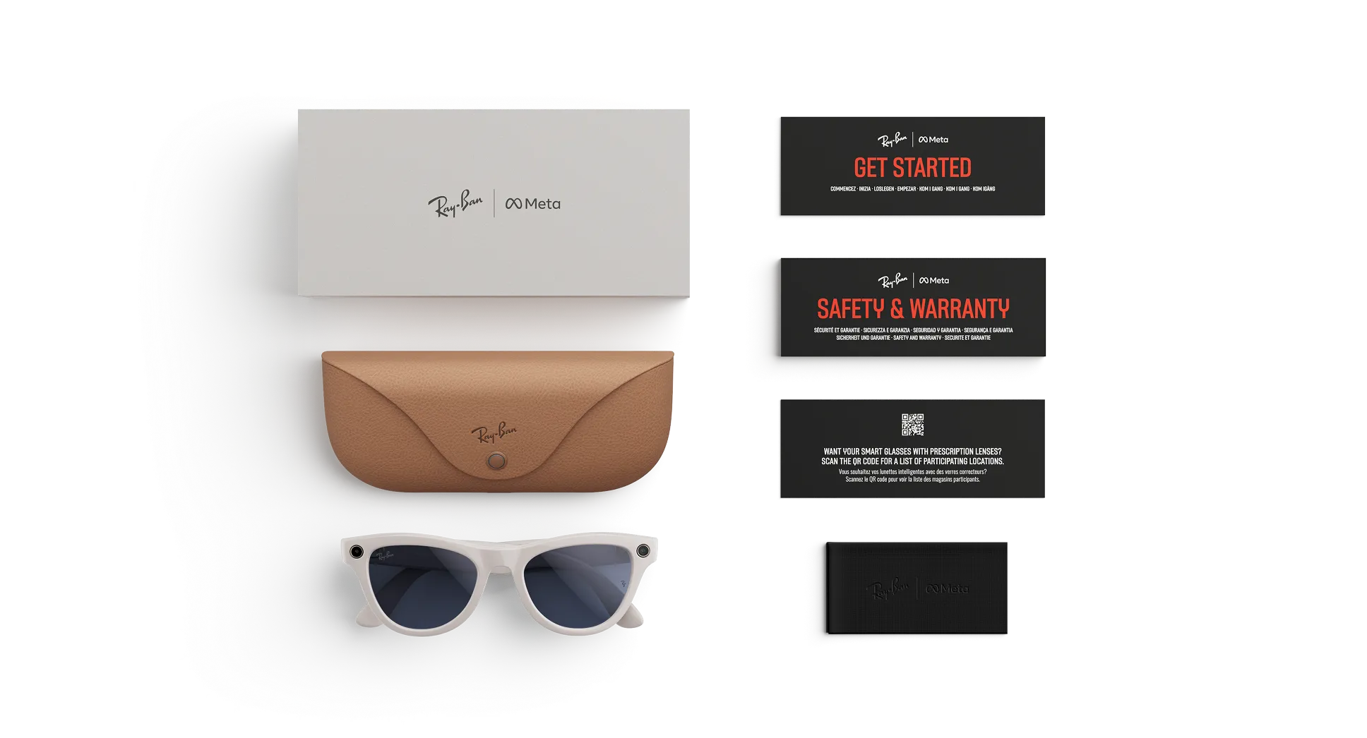 Ray-Ban Meta Skyler Gen 2 - (F) Shiny Chalky Gray - (L) Clear to Sapphire Transitions - (Standard)