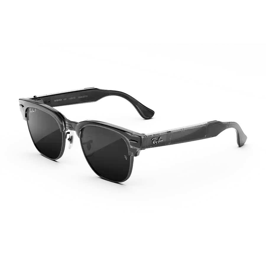 Meta official: SK-1001917-01 Transparent Iron Grey on Gun Metal · Polarized Grey · Standard