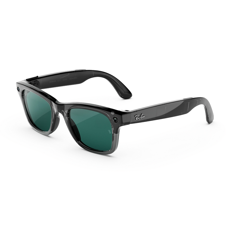 Meta official: SK-1002191-01 Transparent Black Transitions Aquamarine
