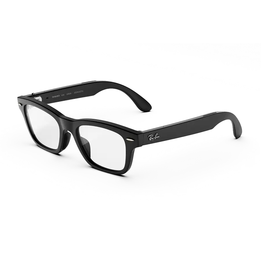 Meta official: SK-1001920-01 Matte Black on Warm Silver · Clear · Standard