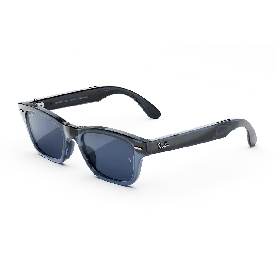 Meta official: SK-1001918-01 Transparent Sky Blue · Transitions Sapphire · Standard