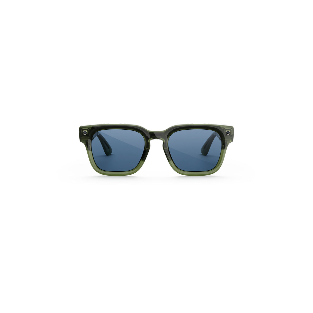 Meta Fury AI Glasses Racing Green Light Blue Atlantic